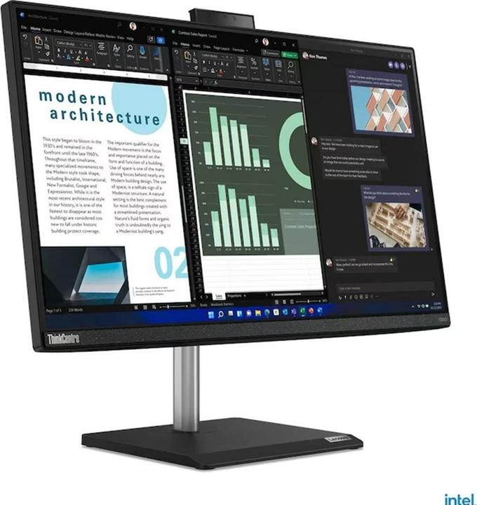 Actual product image Lenovo ThinkCentre AIO neo 30a 24 Gen 4 (Intel Core i7-13620H, 16 GB, 512 GB)