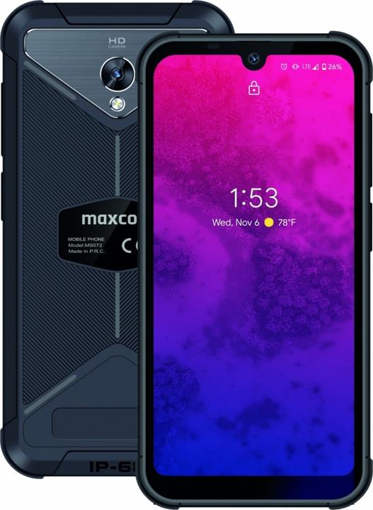 Actual product image Maxcom MS 572 4G NFC smartphone (32 GB, Black, 5.71", Dual SIM, 13 Mpx, 4G)