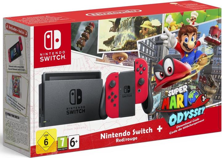 Image du produit Nintendo Switch + Super Mario Odyssey Limited Bundle