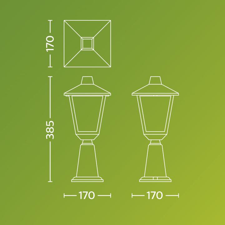 Actual product image Philips Outdoor Kinno (E27, IP44)