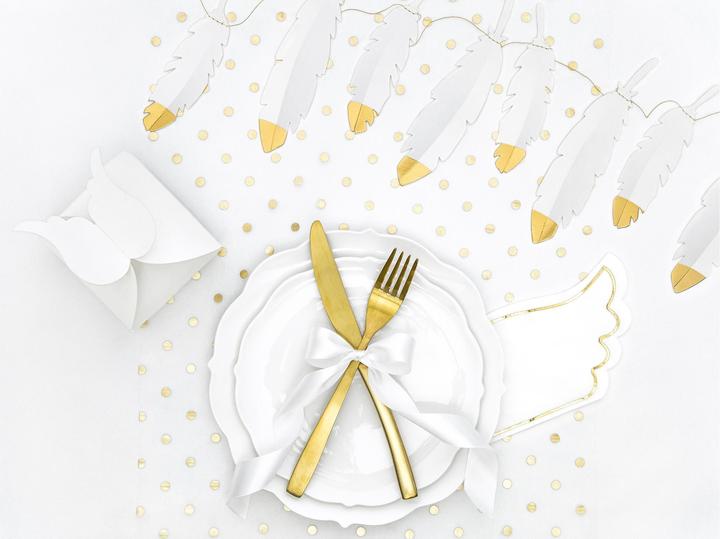 Produktbild Partydeco Girlande aus Schwanenfedern
