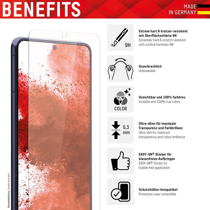 Immagine prodotto Displex Smart Glass, Displayschutzfolie (1 Pezzo/i, Samsung Galaxy A04, Samsung Galaxy A04S)