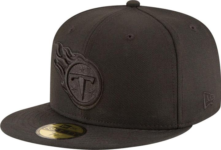 New Era 59Fifty Cap - NFL BLACK Tennessee Titans - 6 7/8 (6 7/8)