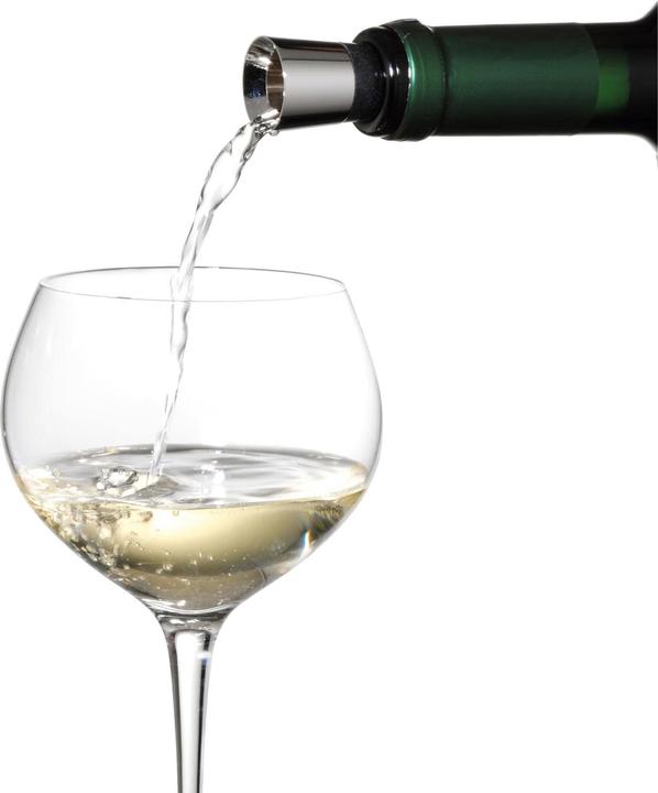 Produktbild WMF Weinausgiesser mit Flaschenverschluss für alle Weinflaschen Vino Edelstahl (Weinausgiesser, Weinverschluss)