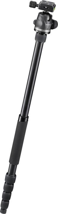 Actual product image mantona DSLM Travel Evolution Max 255 travel tripod black/grey (Plastic, Metal, Foam material)