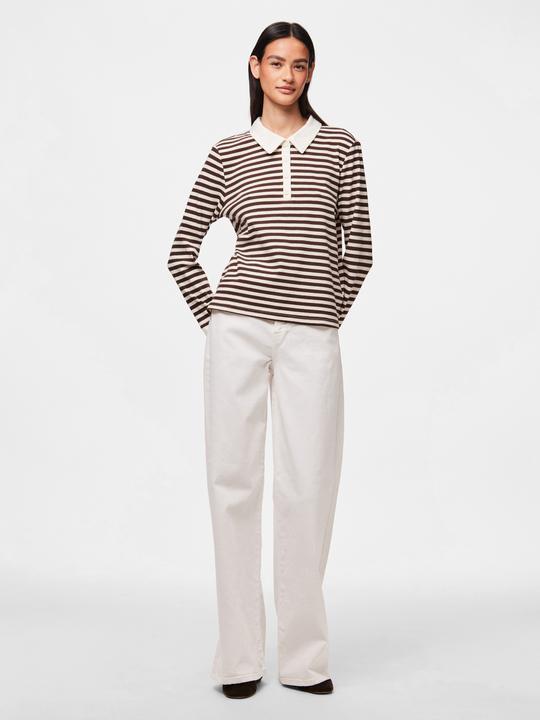 Image du produit Pieces PCDONNA Langarm-Poloshirt (L)