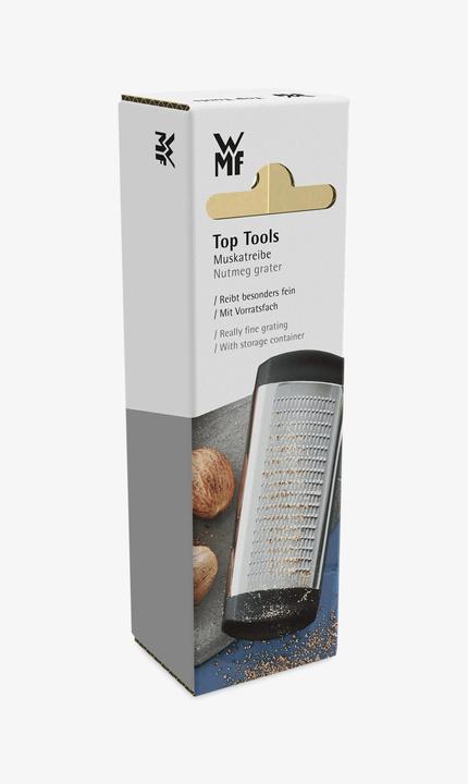 Produktbild WMF Muskatnuss Reibe mit Behälter