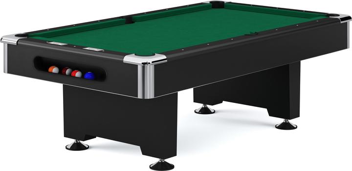 Automaten Hoffmann Billardtisch Club Pro in Schwarz (254 x 127 cm)