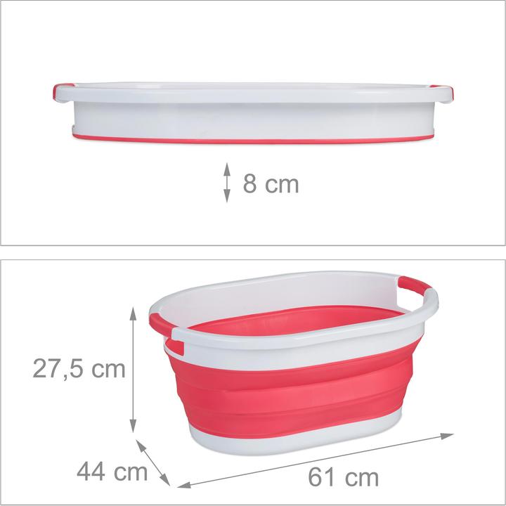 Actual product image Relaxdays Laundry basket (36 l)