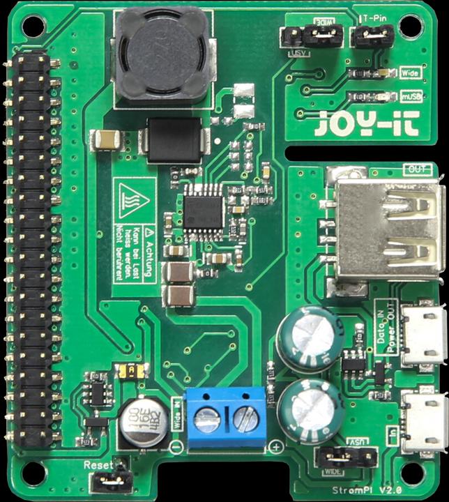 Produktbild Joy-it Raspberry PI StromPi 2 - USV für Raspberry B und B+ Rev. 2.1