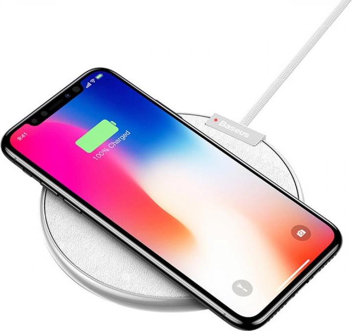 Actual product image Baseus Qi Wireless Charger Leather