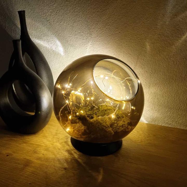Produktbild s.luce Orb LED-Dekolampe Glaskugel Ornament (2000 lm)