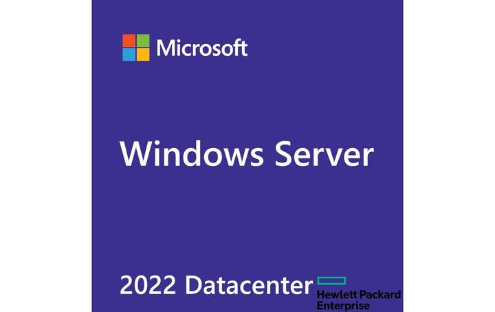 HPE OS Windows Server 2022 (16-Core) Datacenter ROK (DE/FR/IT/EN), no CALs