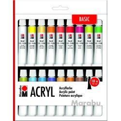 Produktbild Marabu Acrylfarbe (Mehrfarbig, 12 ml)
