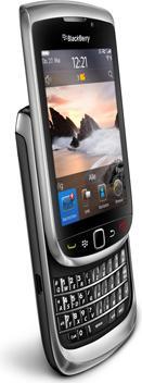 Produktbild BlackBerry Torch 9800 - QWERTZ - Schwarz (Black, Schwarz, 3.20", Single SIM, 5 Mpx, 3G)