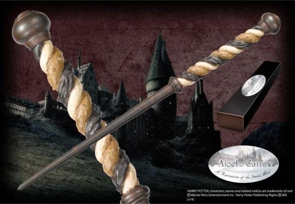 Actual product image Noble Collection Harry Potter Wand Alecto Carrow (Character Edition)