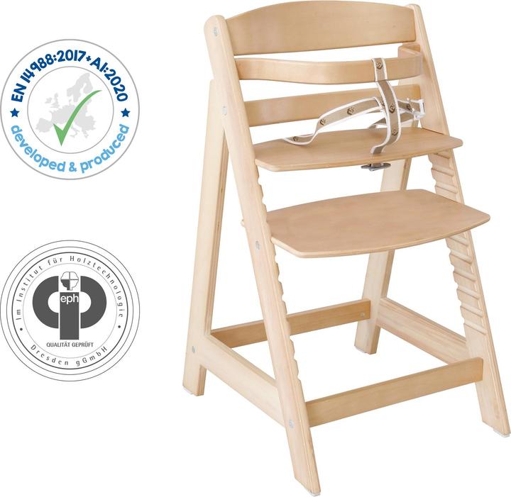 Actual product image Roba Stair high chair with seat reducer Little Stars (Highchair)