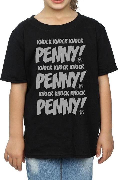 Image du produit Dam - T-shirt SHELDON KNOCK KNOCK PENNY - Fille (152, 158)