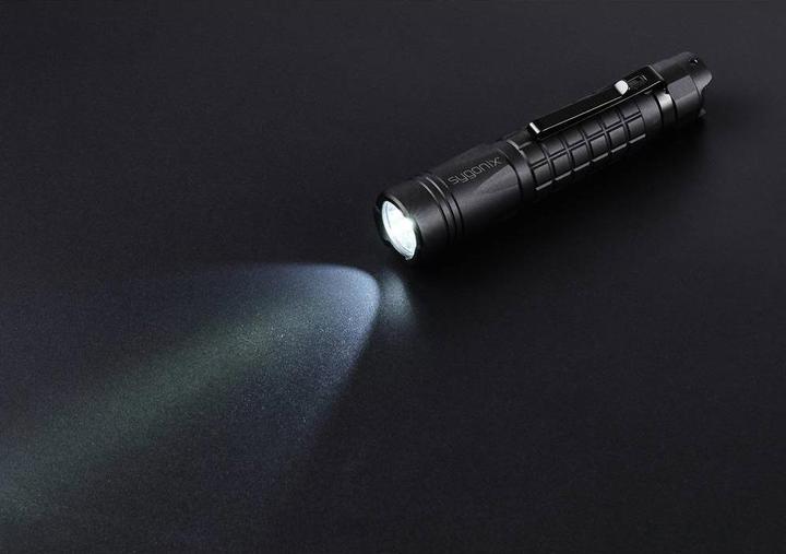 Actual product image Sygonix SMD LED torch with belt clip, IP68 (waterproof), with stroboscope (2.22 cm, 190 lm)