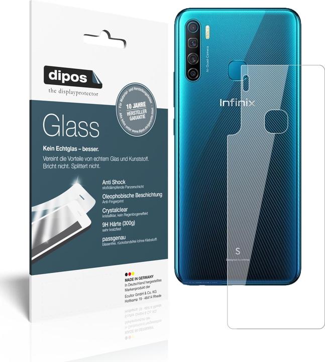 Produktbild Dipos Displayschutz Anti-Shock (2 Stück, Infinix S5 lite)
