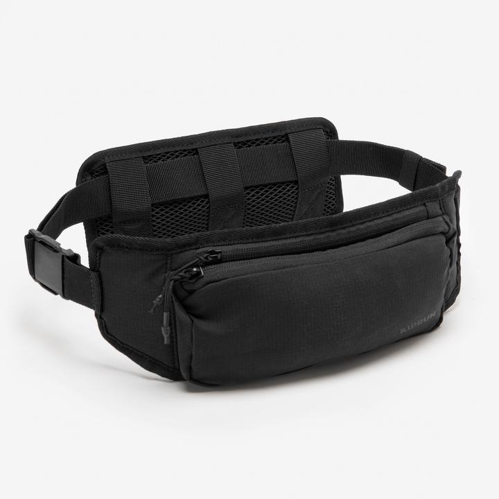 Produktbild Kiprun Laufgürtel wandlungsfähig 7 Taschen - schwarz