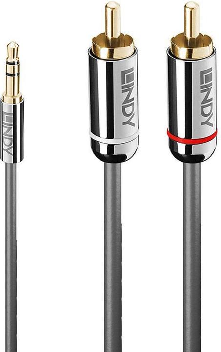 Produktbild Lindy 3.5 mm – Cinch (1 m, Cinch, 3.5mm Klinke (AUX))