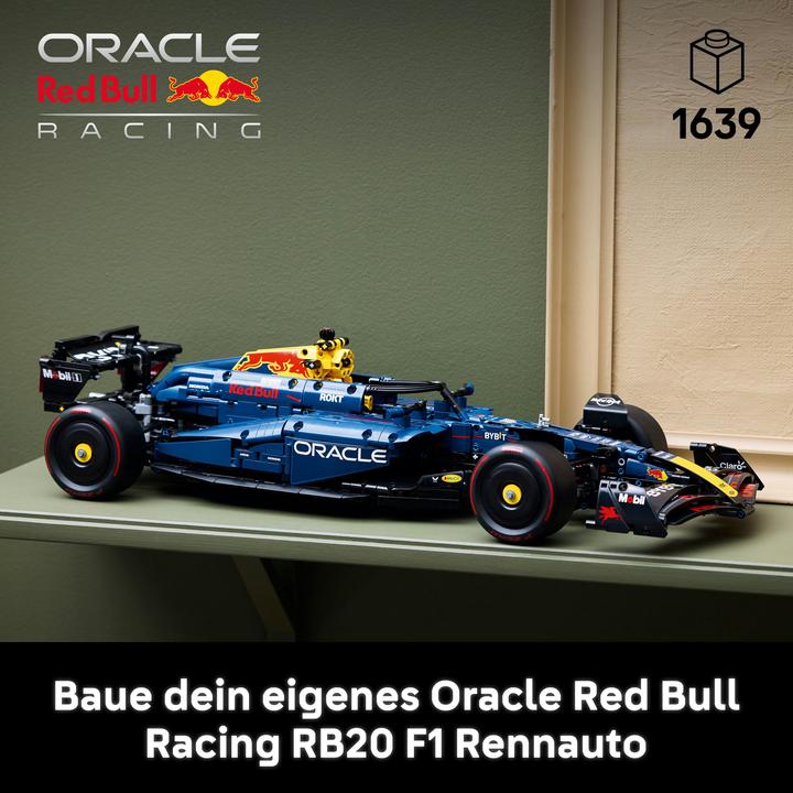 Actual product image LEGO Oracle Red Bull Racing RB20 F1 Rennauto (42206, LEGO Technic)