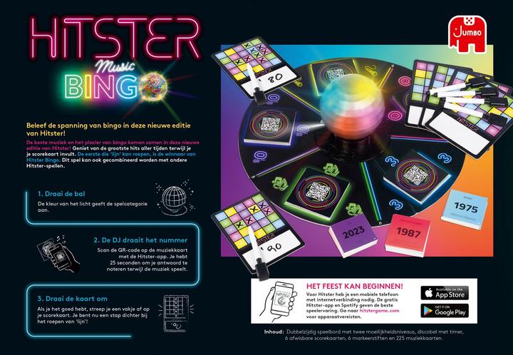 Produktbild Jumbo Hitster Bingo Nl (Niederländisch)
