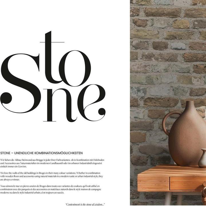 Immagine prodotto A.S. Création Steintapete (53 x 1005 cm)