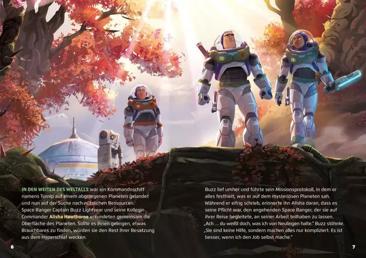 Actual product image Buzz Lightyear: Book for the movie (German, 2022)