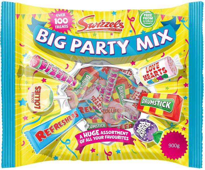 Image du produit Swizzels Big Party Mix 900 g (1 pcs, 900 g)