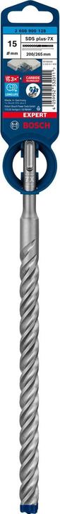 Image du produit Bosch Professional Zubehör Foret marteau Expert SDS plus-7X, 15 x 200 x 265 mm (15.0 millimètres)