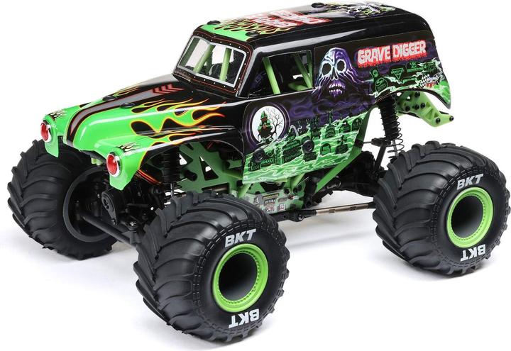 Image du produit Losi M.TRUCK GRAVE DIGGER RTR 4WD 1:18 EP (RTR Prêt à fonctionner)