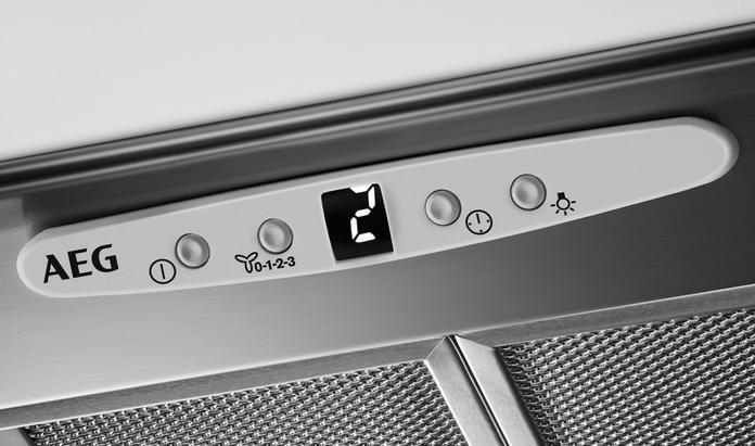Immagine prodotto AEG DGB3850M Incasso in acciaio inox ³/h C (Cappuccio a schermo piatto)