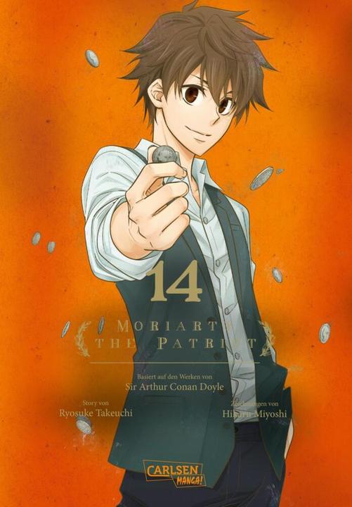 Produktbild Moriarty the Patriot 14 (Deutsch, Hikaru Miyoshi, Ryosuke Takeuchi, Gandalf Bartholomäus, 2022)