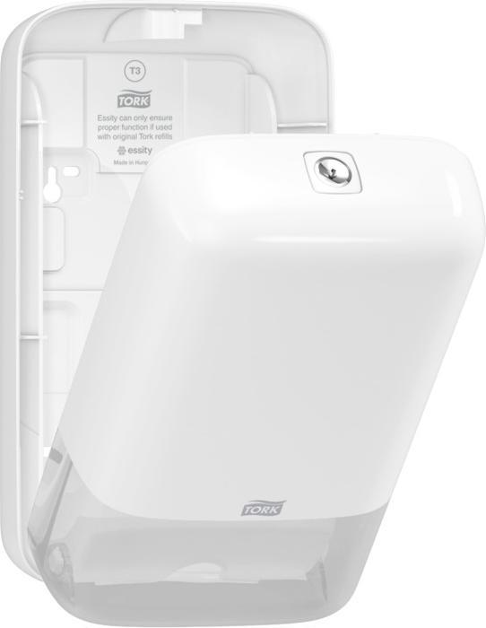 Actual product image Tork Toilet Paper Dispenser White T3