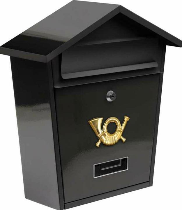 Toya Boîte aux lettres VOREL 380 x 320 x 105mm Noir 78580