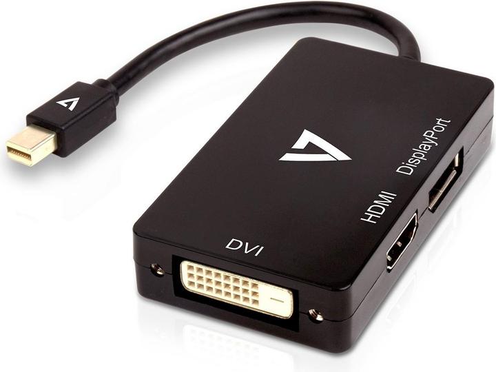 V7 Mini DP To DP / Dvi / HDMI (Mini DP, 10 cm)
