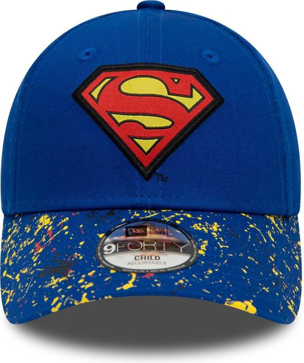 Produktbild New Era 9Forty Kinder Cap - PAINTED Superman royal - Child (53, 54 C, 52 C)