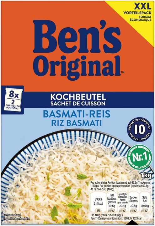 Actual product image Ben's Original Basmati rice Kbtl (1000 g)