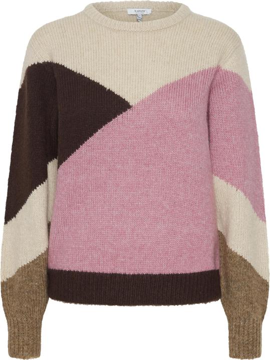 B.young pullover it rundhalsausschnitt oksana jacquard (M)