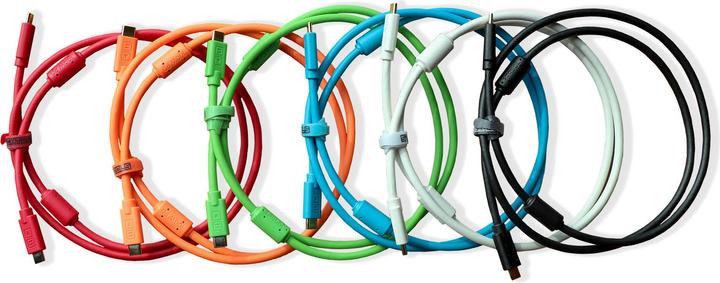 Produktbild DJTechTools Chroma Cables USB-C to C Red (1 m)
