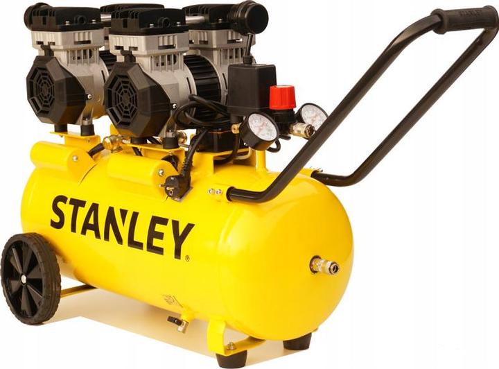 Stanley SPRĘŻARKA BEZOLEJOWA WYCISZONA 50L/2,6KM/8BR (50 l)