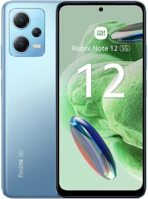 Image du produit Xiaomi Redmi Note 12 5G (128 Go, Bleu Glace, 6.67", Double SIM hybride, 48 Mpx, 5G)