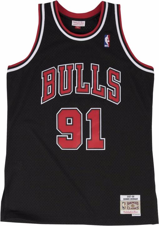 Mitchell & Ness Swingman Jersey Chicago Bulls 199798 Dennis Rodman