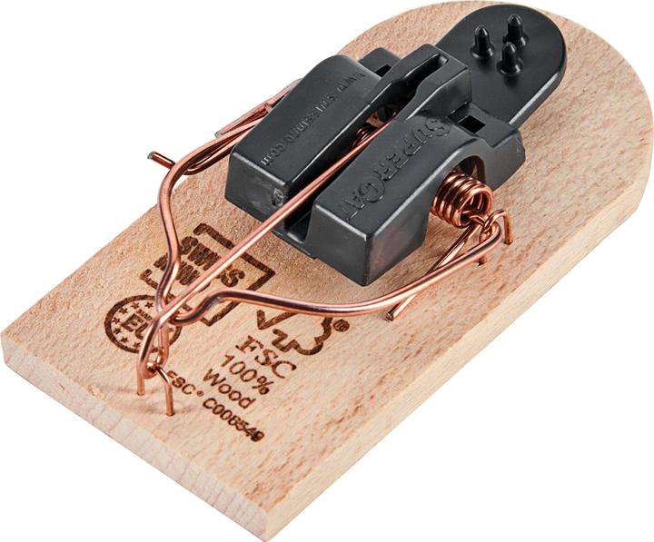 Produktbild Super Cat Holz-Mausefalle Set