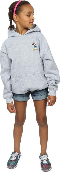 Immagine prodotto Disney Minnie Mouse Kick Chest Felpa con Cappuccio Ragazze (140, 146)