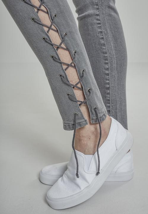 Immagine prodotto Urban Classics Ladies Denim Lace Up Skinny Pants (28)