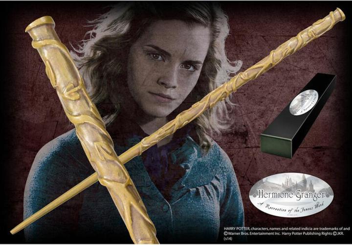 Image du produit Noble Collection Harry Potter Baguette magique Hermione Granger (édition personnage)