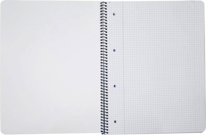 Actual product image Q-Connect Spiral magazine (A4, Checked, Hardcover)